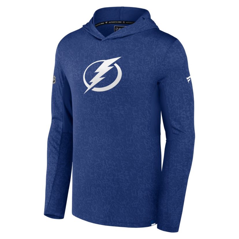 NHL Fanatics Tampa Bay Lightning Authentic Pro Lightweight Pullover Hoodie