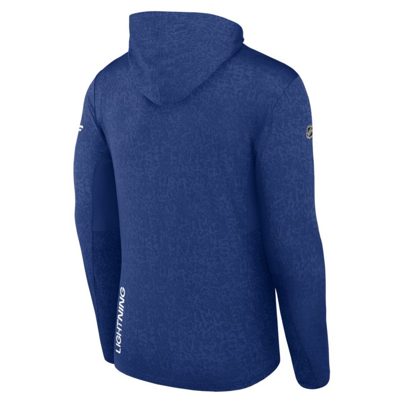 NHL Fanatics Tampa Bay Lightning Authentic Pro Lightweight Pullover Hoodie