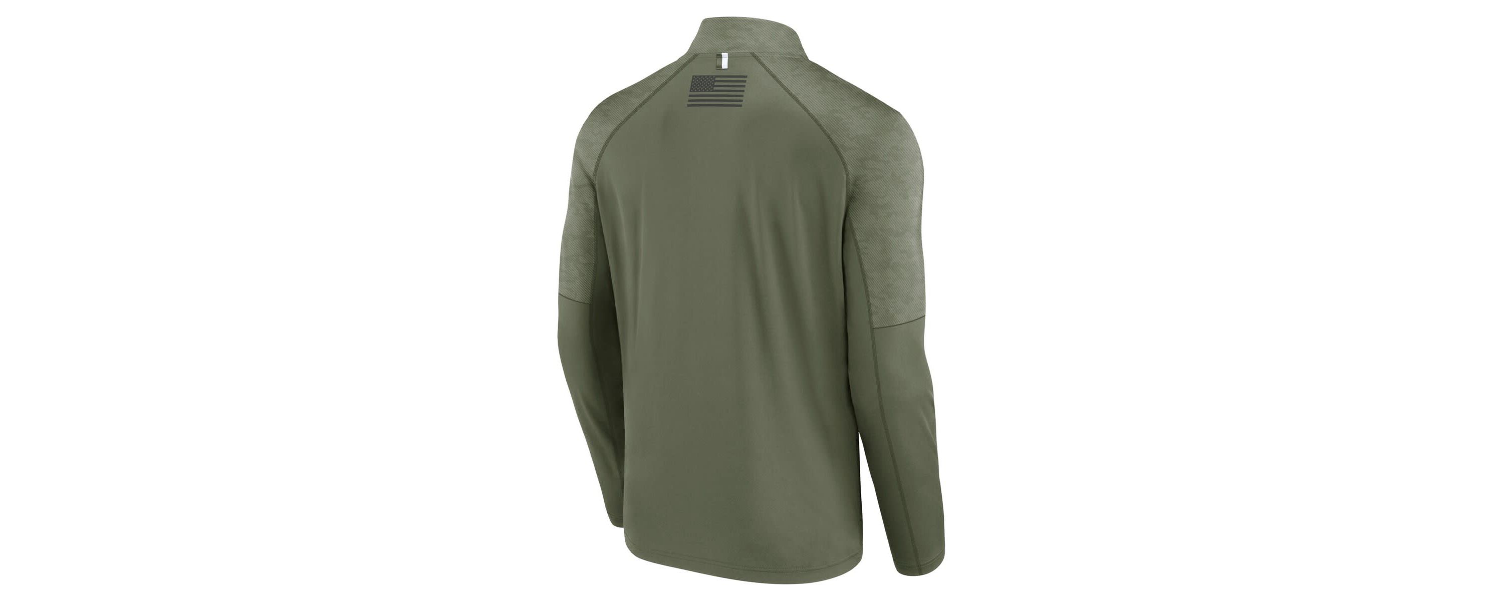 NCAA Fanatics Kentucky Wildcats OHT Military Appreciation Titan Raglan Quarter-Zip Jacket