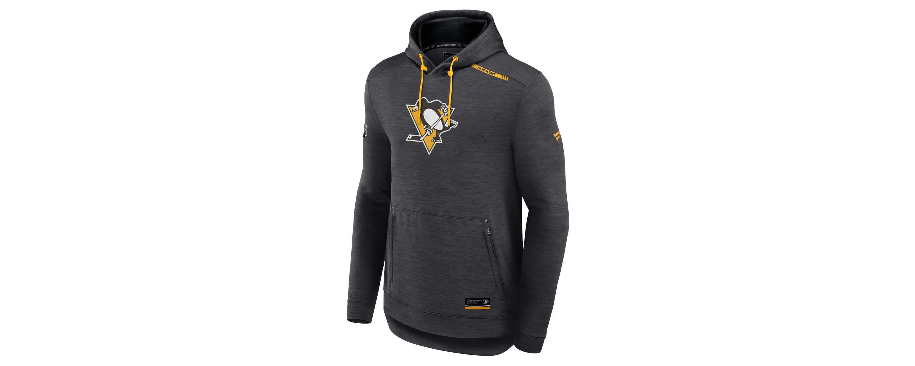 NHL Fanatics Pittsburgh Penguins Authentic Pro Tech Pullover Hoodie
