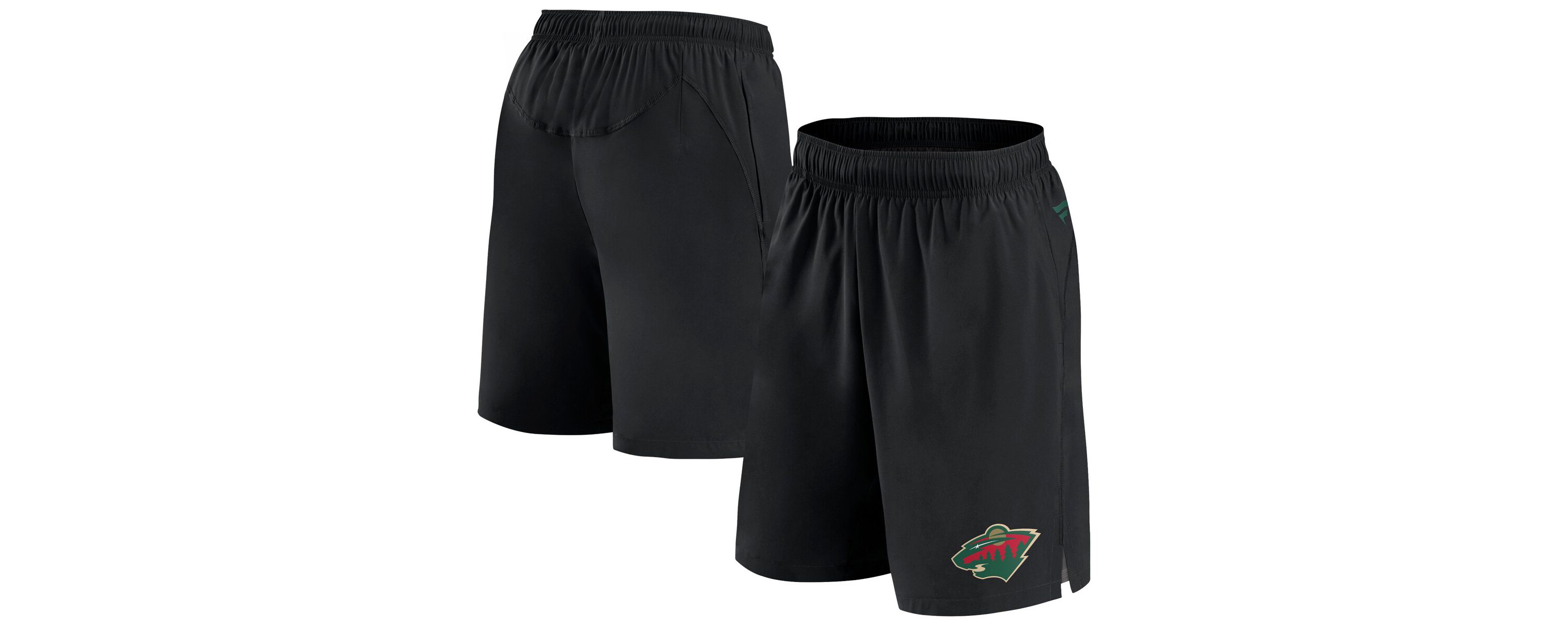 NHL Fanatics Minnesota Wild Authentic Pro Tech Shorts