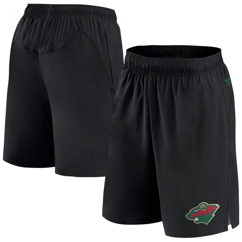 NHL Fanatics Minnesota Wild Authentic Pro Tech Shorts