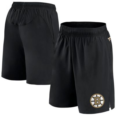 Fanatics Men's NHL Authentic Pro Tech Shorts, Black, Small