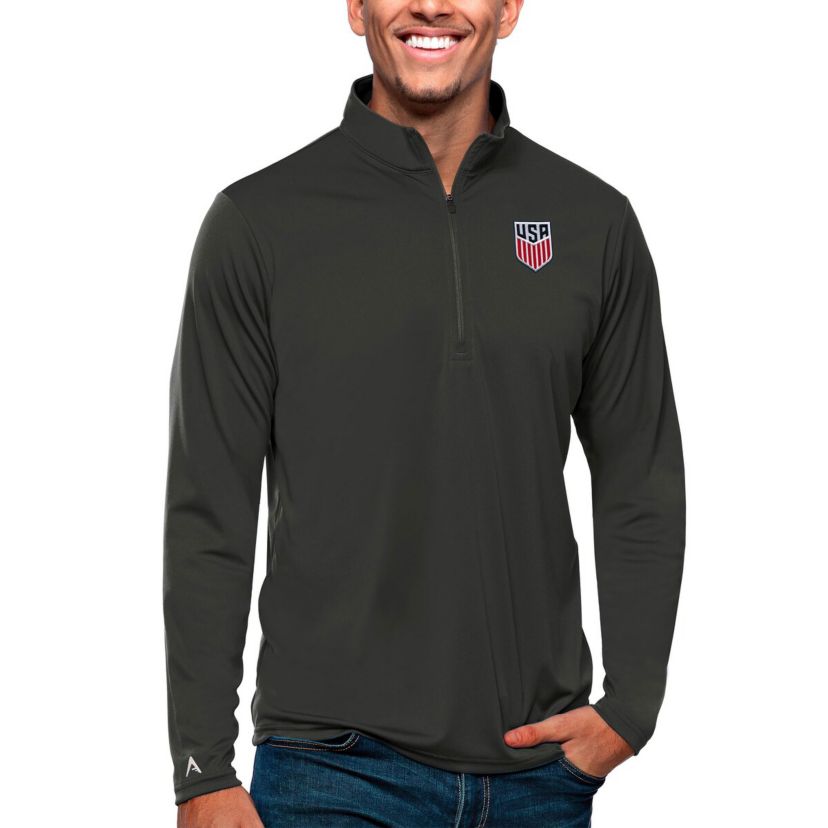 Olympics USMNT Tribute Quarter-Zip Pullover Top
