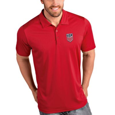 Antigua Men's Olympics USMNT Tribute Polo, Red, 4XL