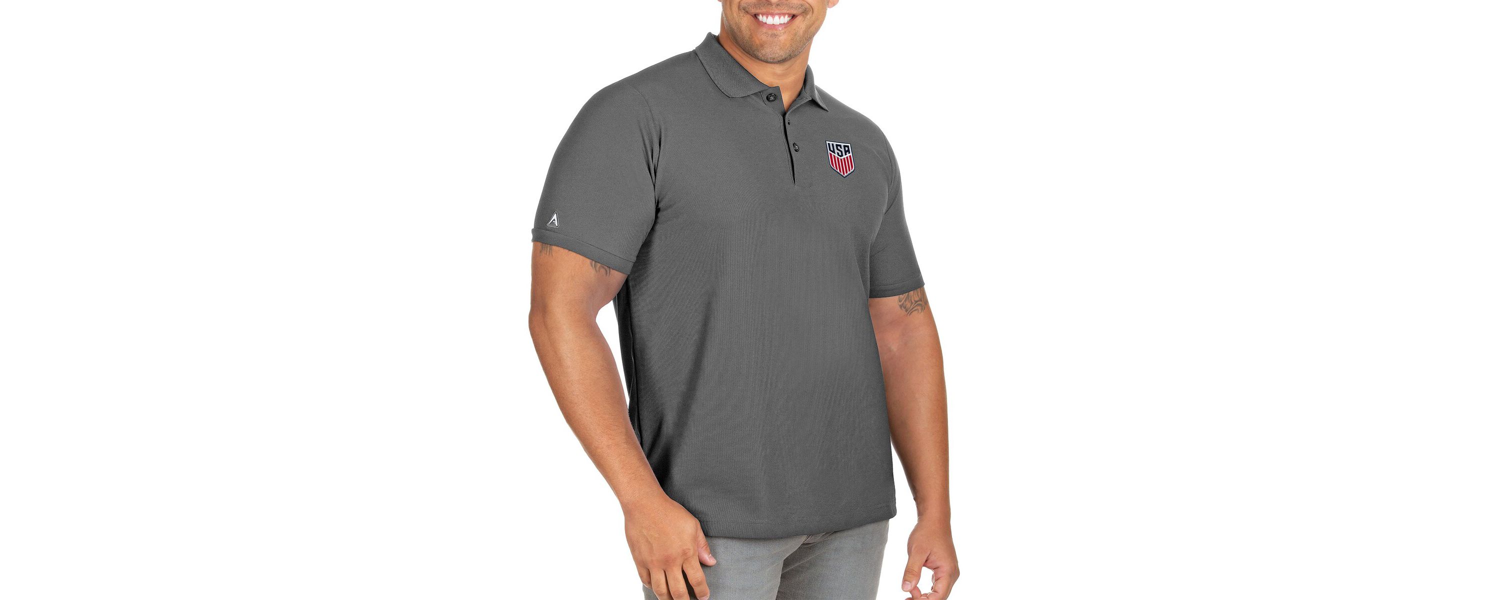 Olympics USMNT Legacy Pique Big & Tall Polo