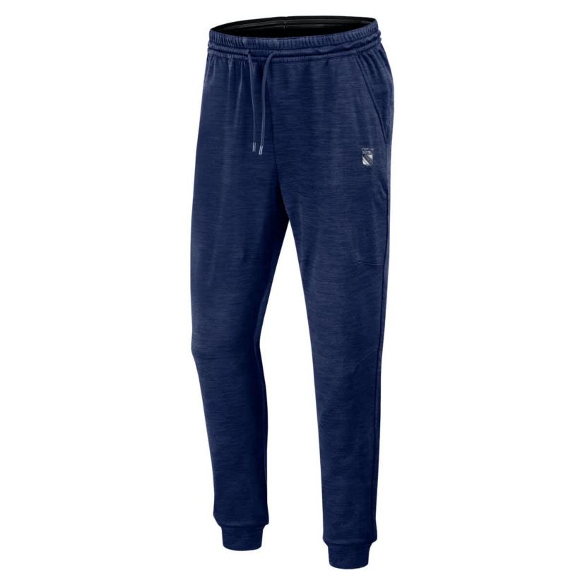 NHL Fanatics Heather New York Rangers Authentic Pro Fleece Sweatpants