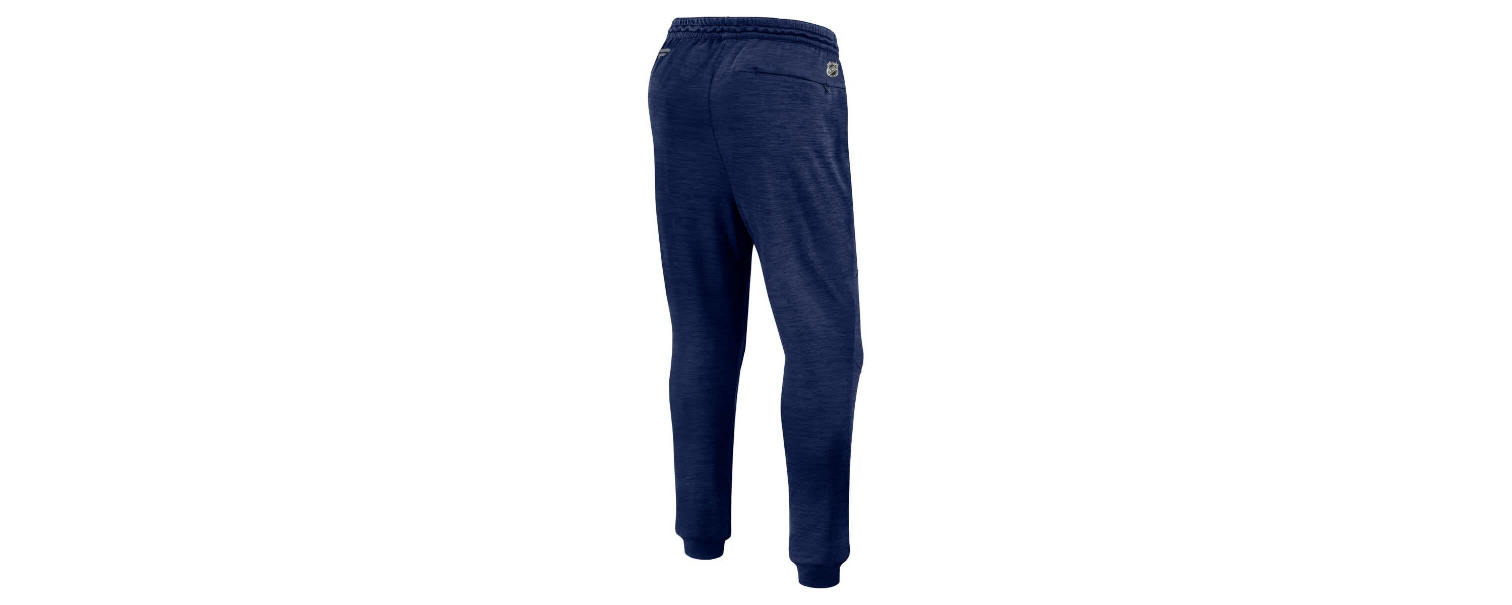 NHL Fanatics Heather New York Rangers Authentic Pro Fleece Sweatpants