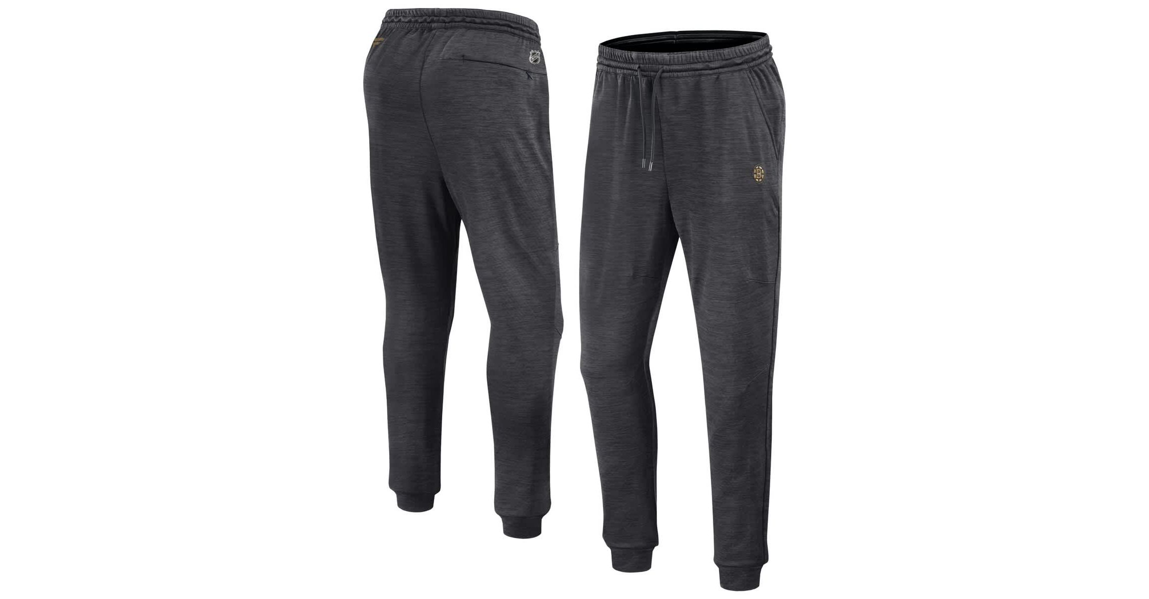 NHL Fanatics Heather Authentic Pro Fleece Sweatpants