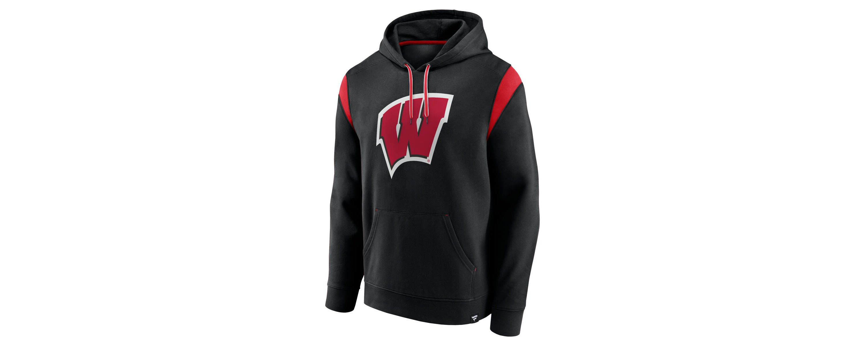 NCAA Fanatics Wisconsin Badgers Gym Rat Pullover Hoodie