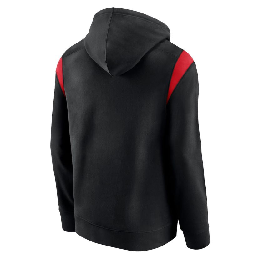 NCAA Fanatics Wisconsin Badgers Gym Rat Pullover Hoodie
