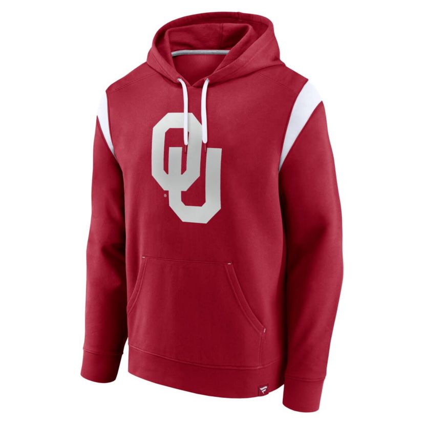 NCAA Fanatics Oklahoma Sooners Gym Rat Pullover Hoodie