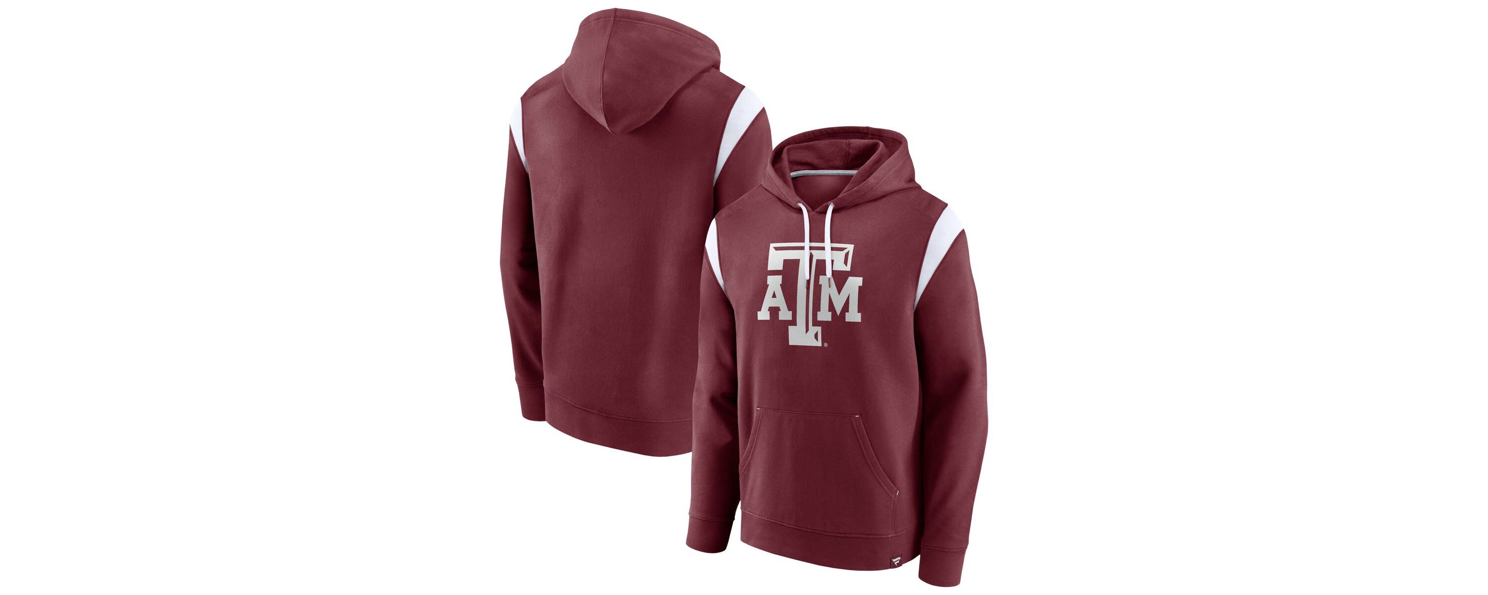 NCAA Fanatics Texas A&M Aggies Gym Rat Pullover Hoodie
