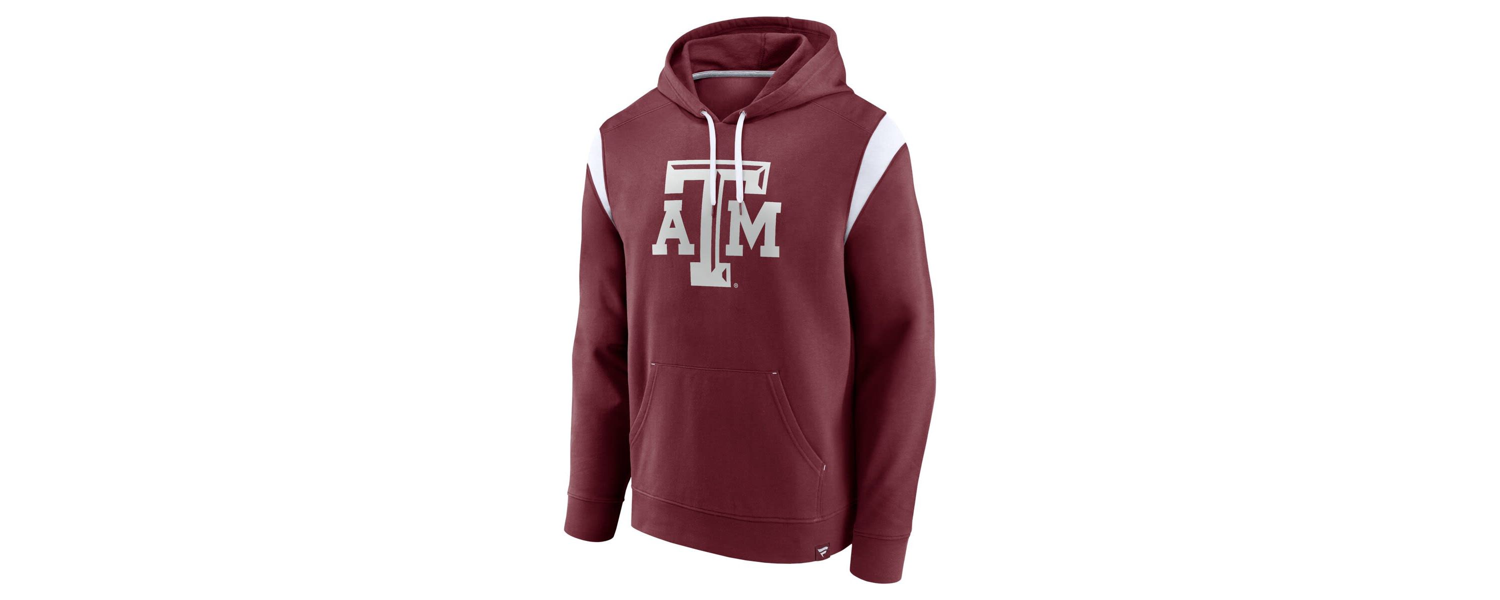 NCAA Fanatics Texas A&M Aggies Gym Rat Pullover Hoodie