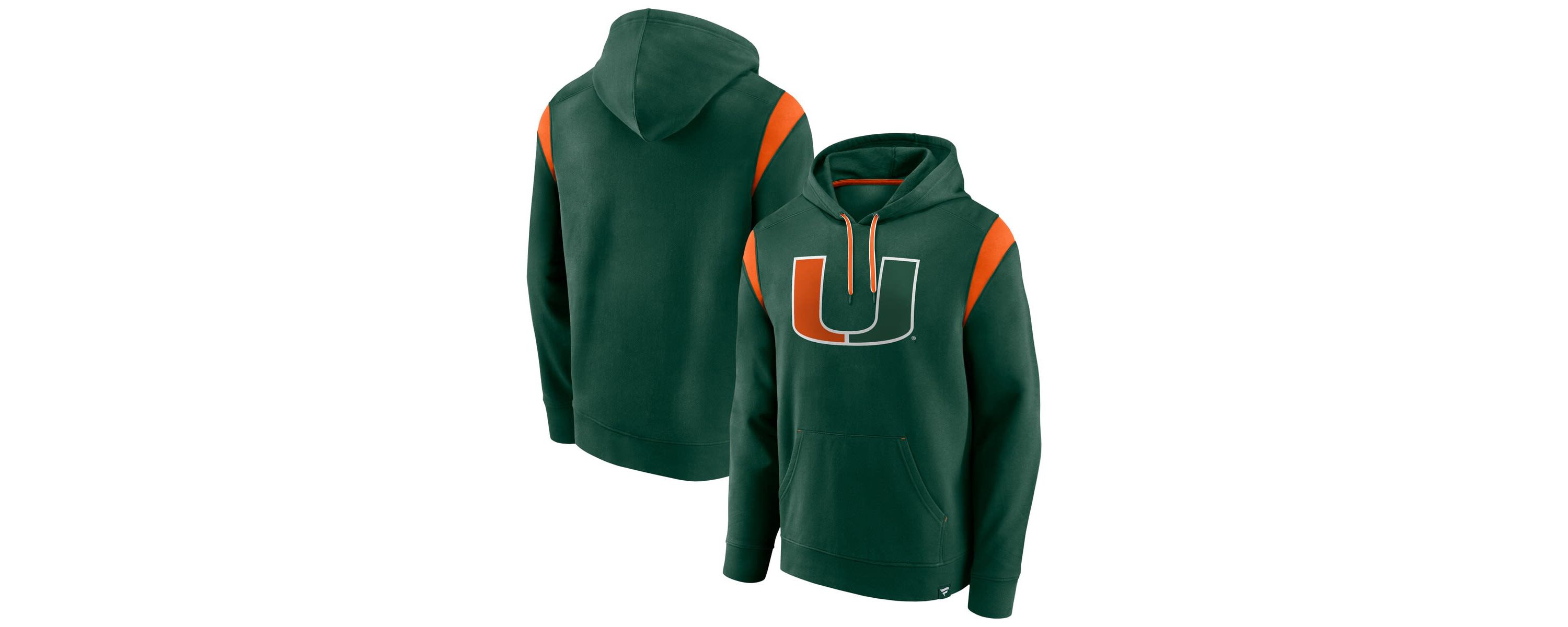 Miami (FL) Hurricanes NCAA Fanatics Miami Hurricanes Gym Rat Pullover Hoodie