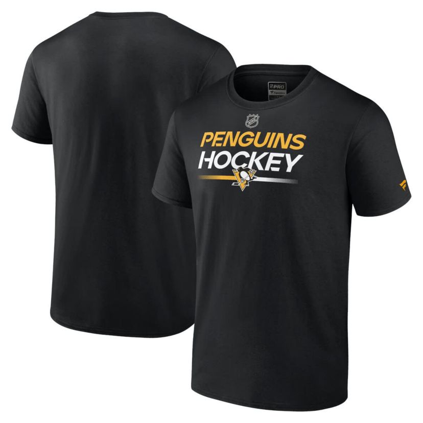 NHL Fanatics Pittsburgh Penguins Authentic Pro Primary T-Shirt