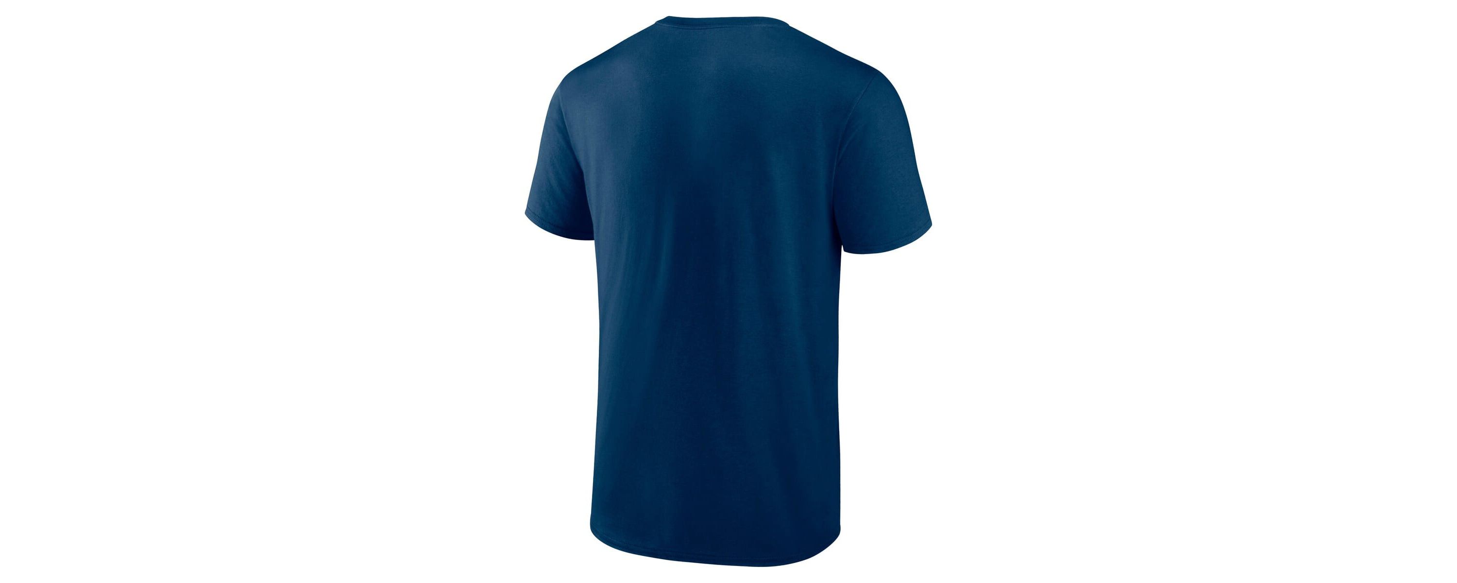 NHL Fanatics Deep Sea Seattle Kraken Authentic Pro Secondary Logo T-Shirt