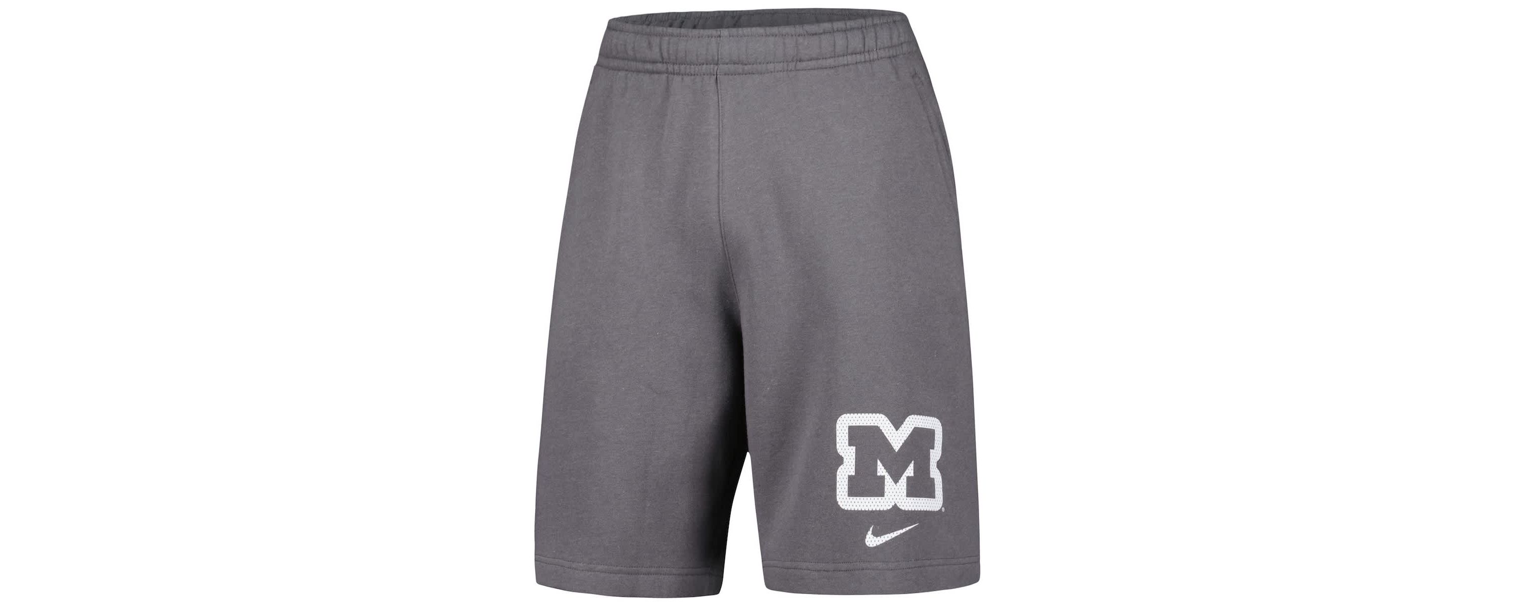 NCAA Nike Michigan Wolverines Fleece Shorts
