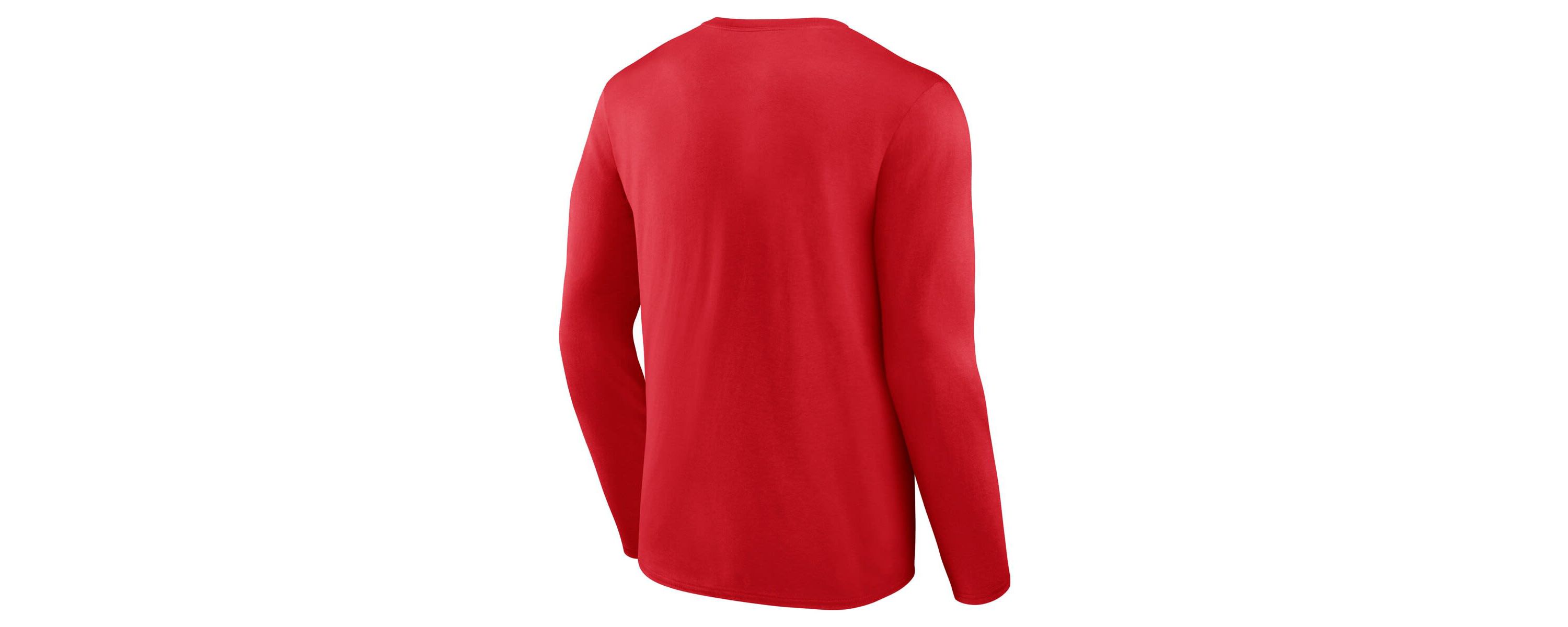 NHL Fanatics Detroit Wings Authentic Pro Primary Long Sleeve T-Shirt