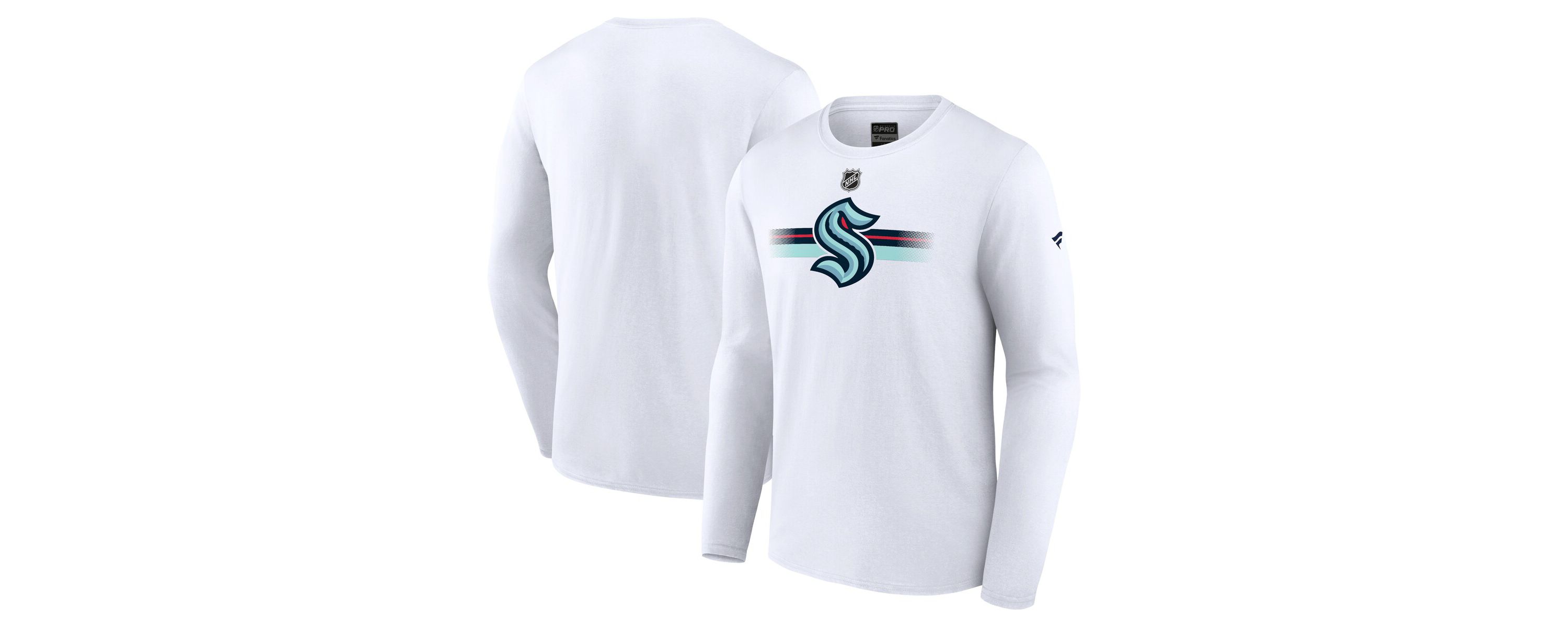 NHL Fanatics Seattle Kraken Authentic Pro Secondary Long Sleeve T-Shirt