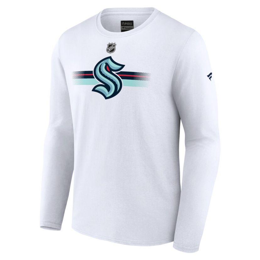 NHL Fanatics Seattle Kraken Authentic Pro Secondary Long Sleeve T-Shirt
