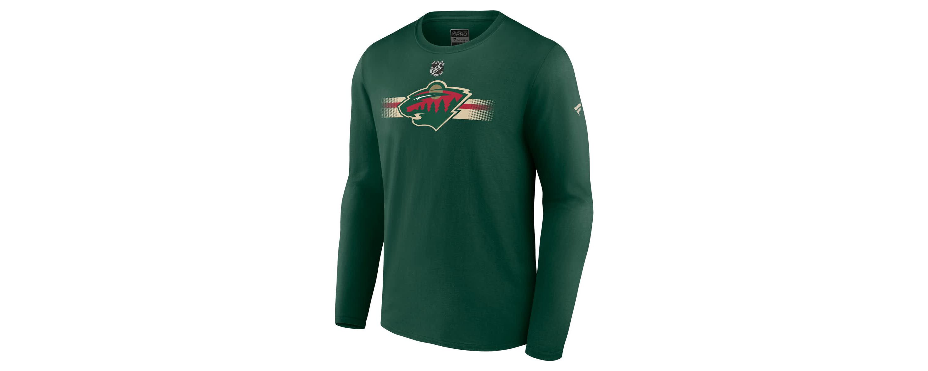 NHL Fanatics Minnesota Wild Authentic Pro Secondary Long Sleeve T-Shirt