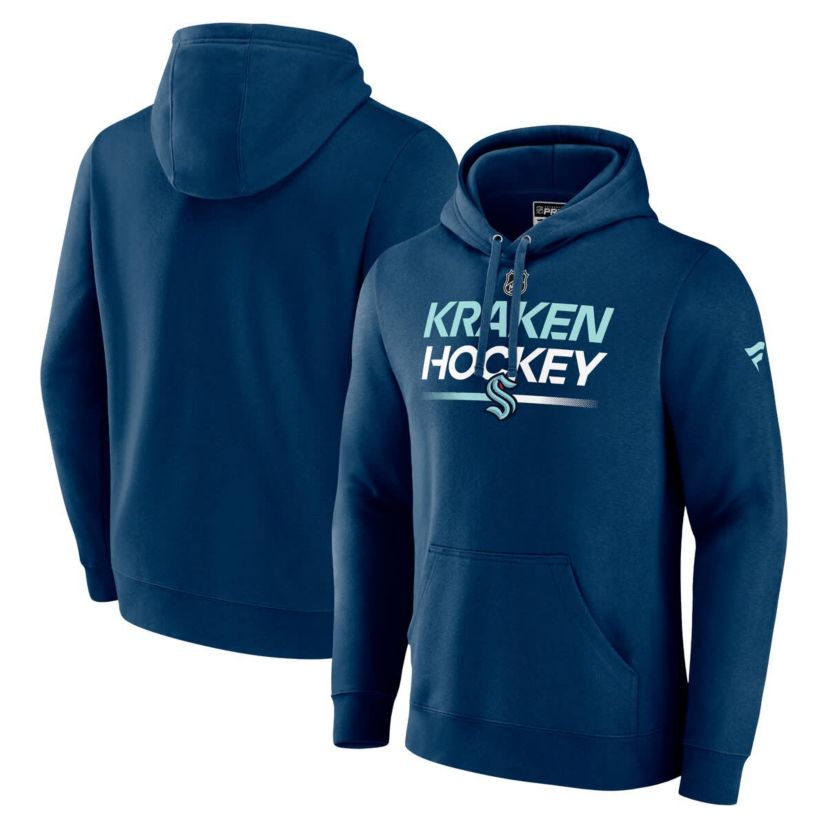 NHL Fanatics Seattle Kraken Authentic Pro Pullover Hoodie