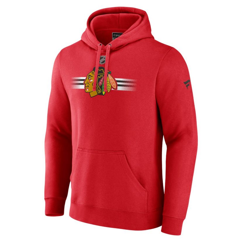 NHL Fanatics Chicago Blackhawks Authentic Pro Secondary Pullover Hoodie
