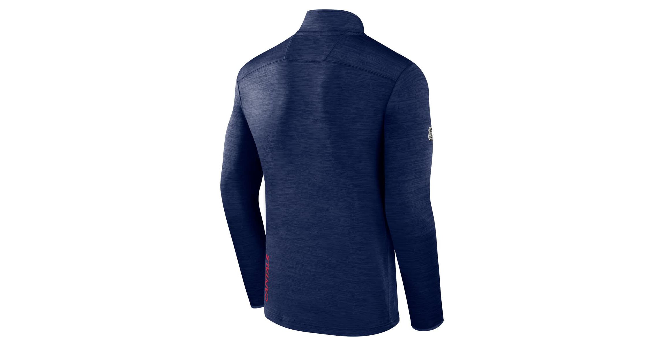 NHL Fanatics Washington Capitals Authentic Pro Quarter-Zip Pullover Top
