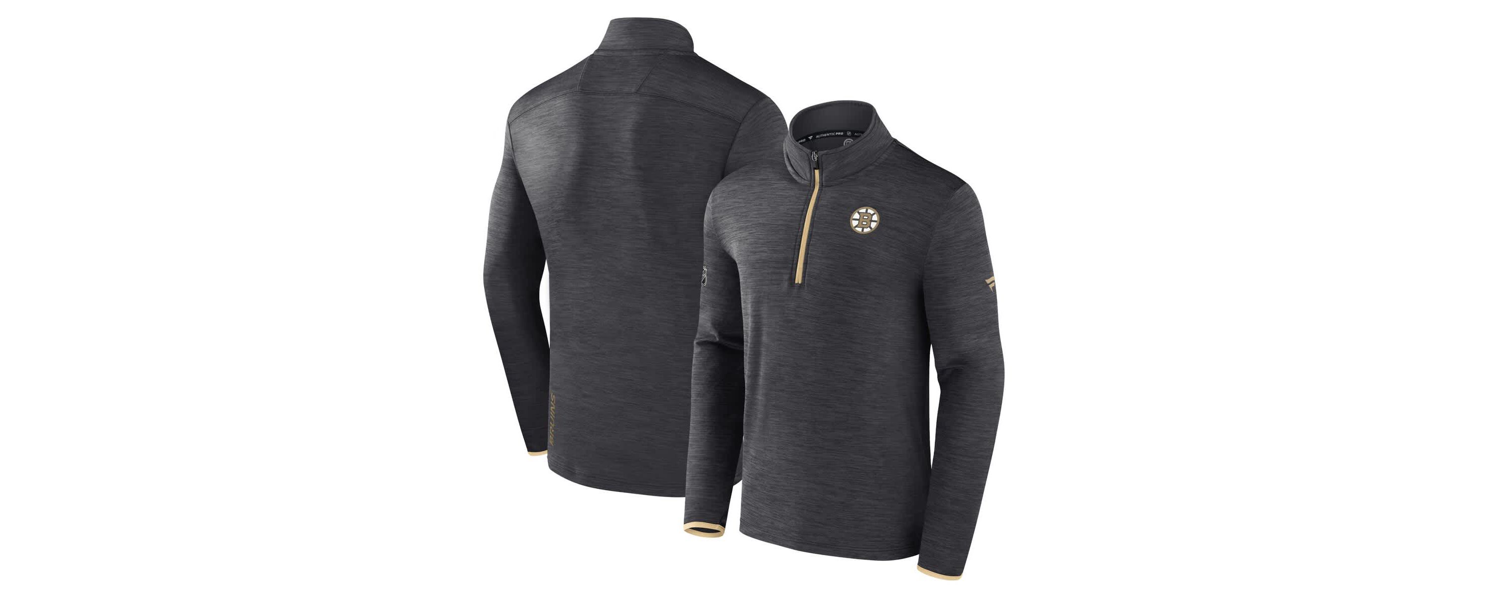 NHL Fanatics Authentic Pro Quarter-Zip Pullover Top