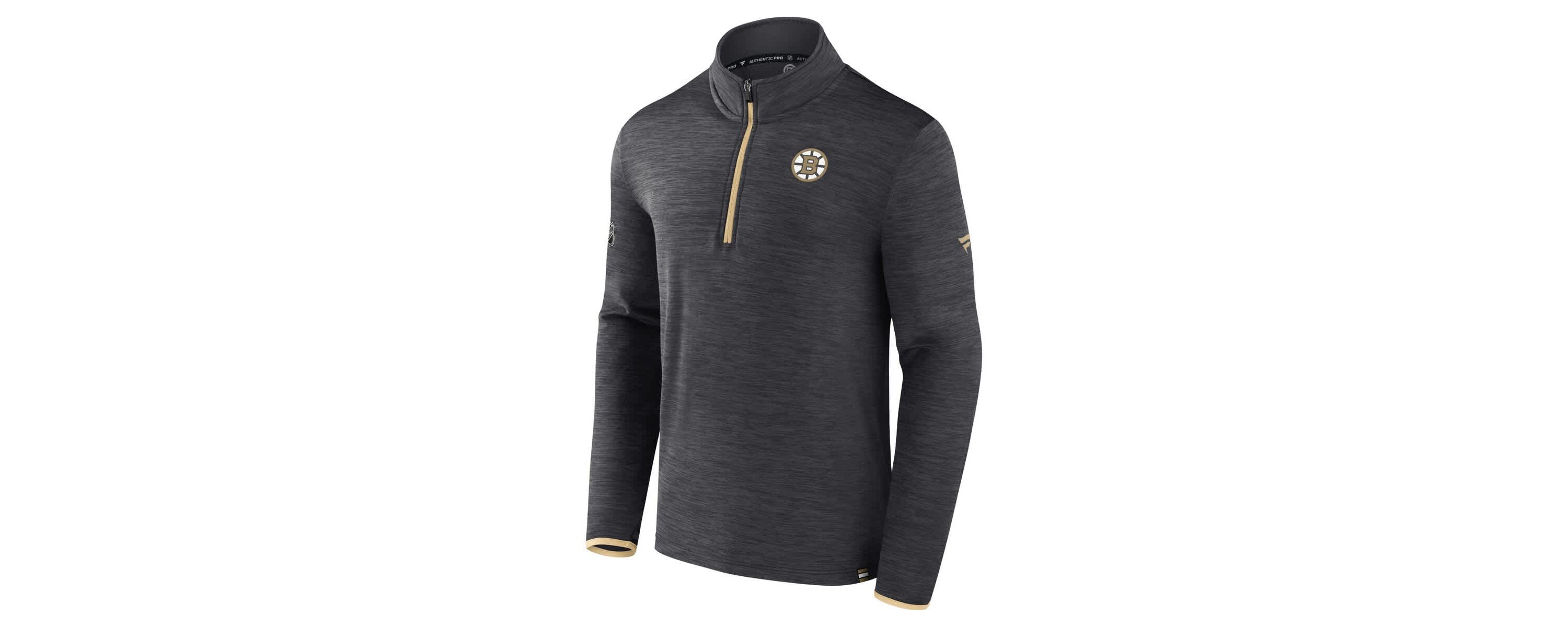 NHL Fanatics Authentic Pro Quarter-Zip Pullover Top