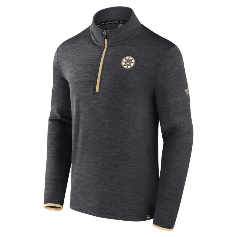 NHL Fanatics Authentic Pro Quarter-Zip Pullover Top