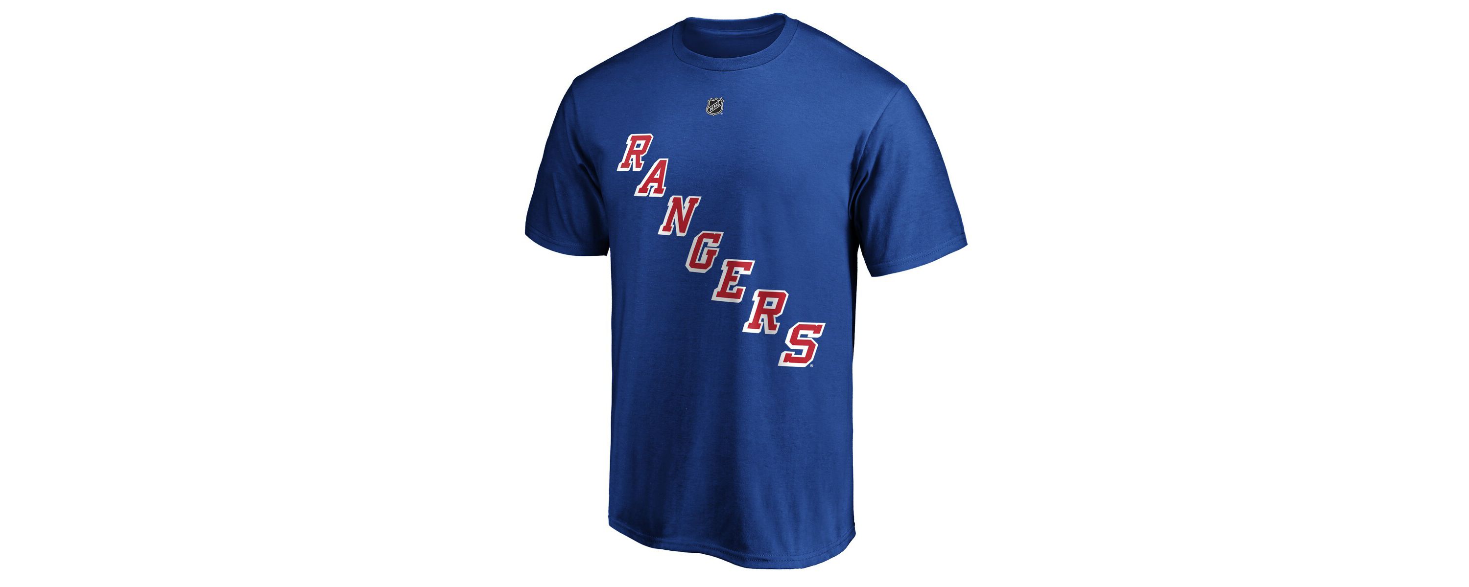 NHL Adam Fox New York Rangers Authentic Stack Name & Number T-Shirt