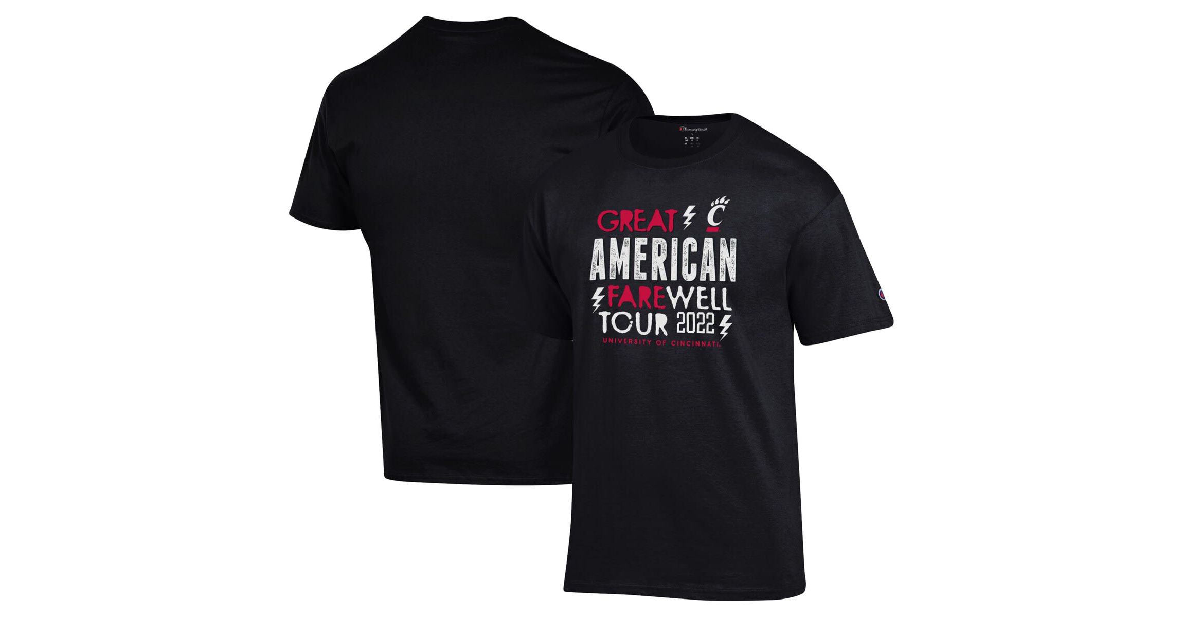 NCAA Cincinnati Bearcats Farewell Tour T-Shirt