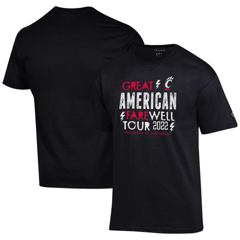 NCAA Cincinnati Bearcats Farewell Tour T-Shirt