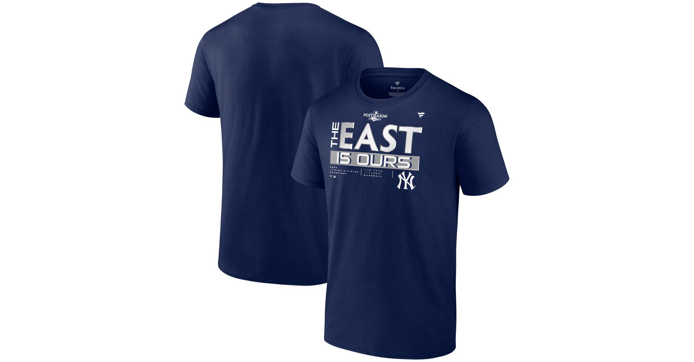 MLB Fanatics New York Yankees 2022 AL East Division s Locker Room Big & Tall T-Shirt