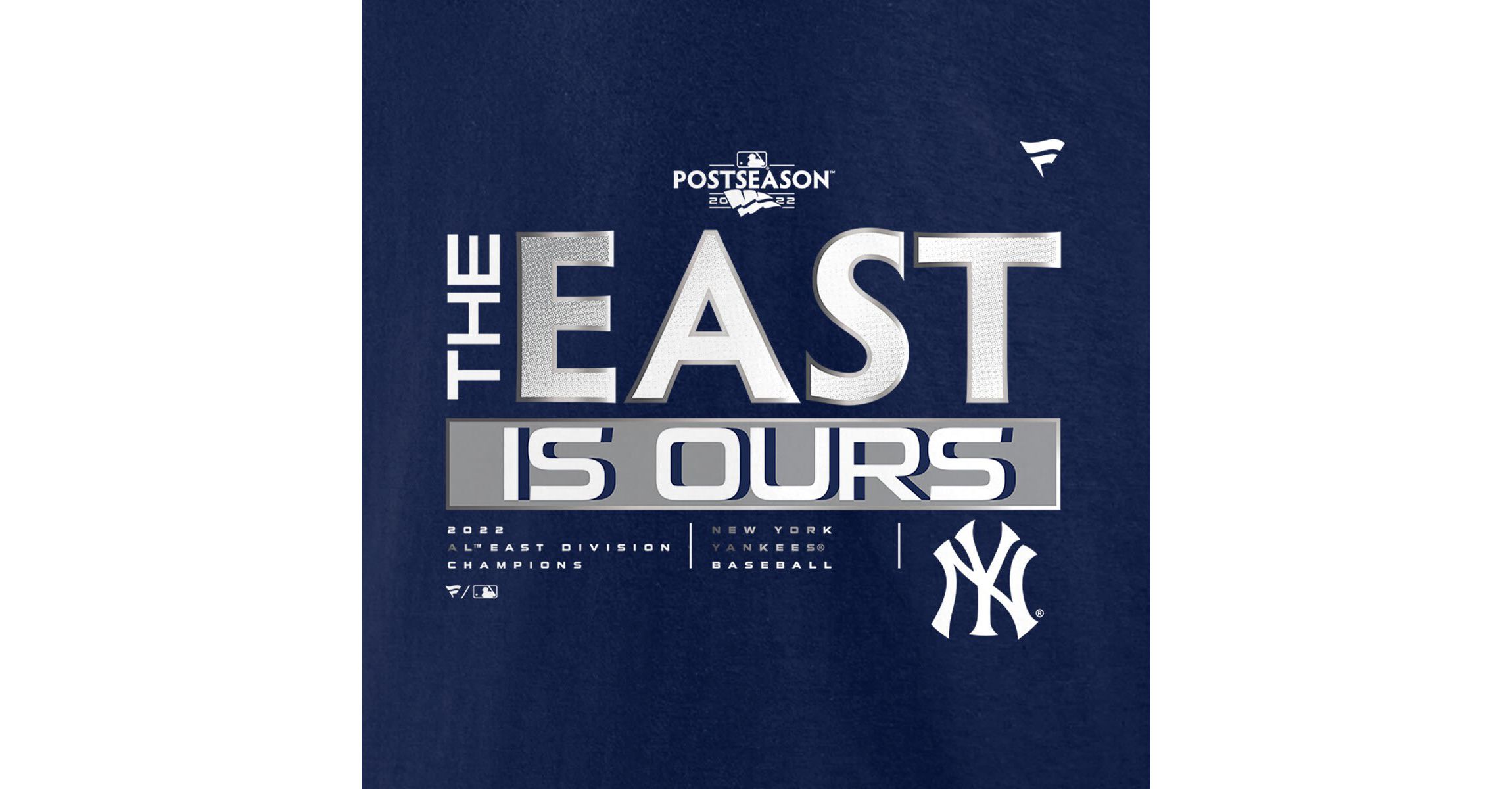 MLB Fanatics New York Yankees 2022 AL East Division s Locker Room Big & Tall T-Shirt