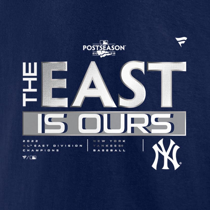 MLB Fanatics New York Yankees 2022 AL East Division s Locker Room Big & Tall T-Shirt