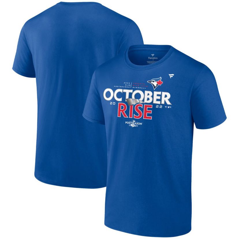 Toronto Blue Jays MLB Fanatics Toronto Jays 2022 season Locker Room Big & Tall T-Shirt