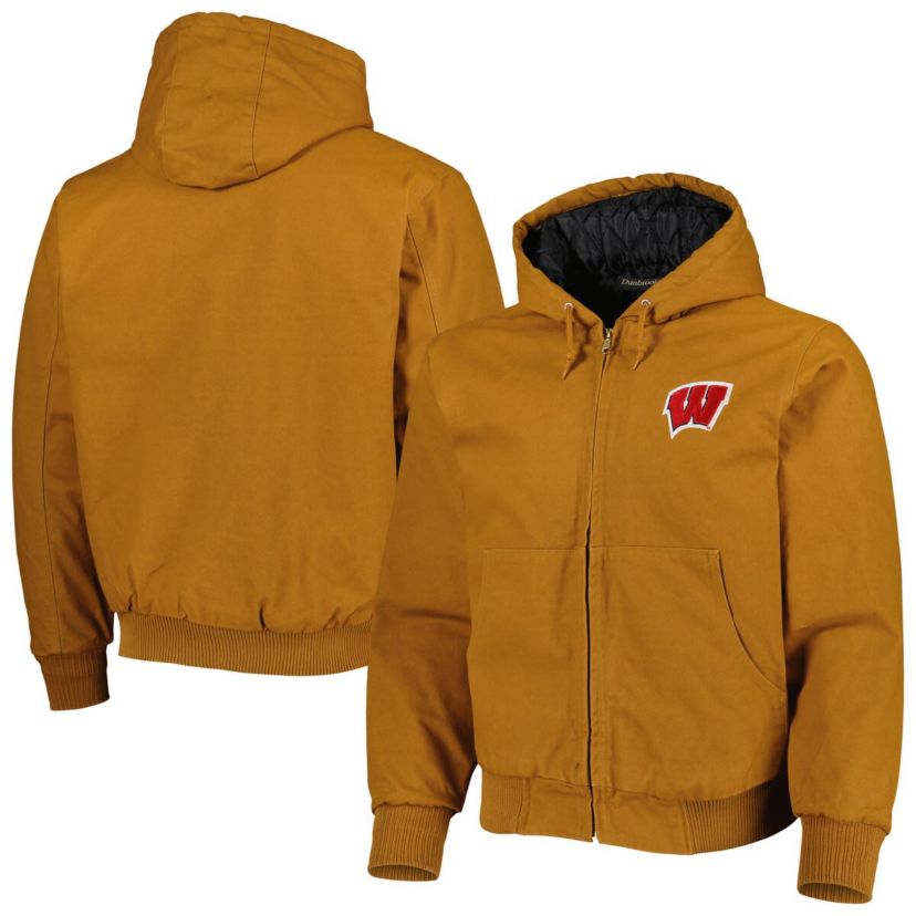 NCAA Wisconsin Badgers Dakota Full-Zip Hoodie