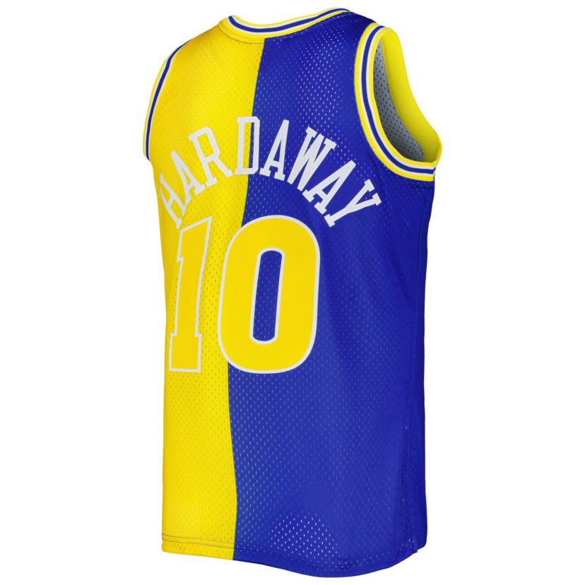 NBA Tim Hardaway Golden State Warriors Hardwood Classics 1990/91 Split Swingman Jersey