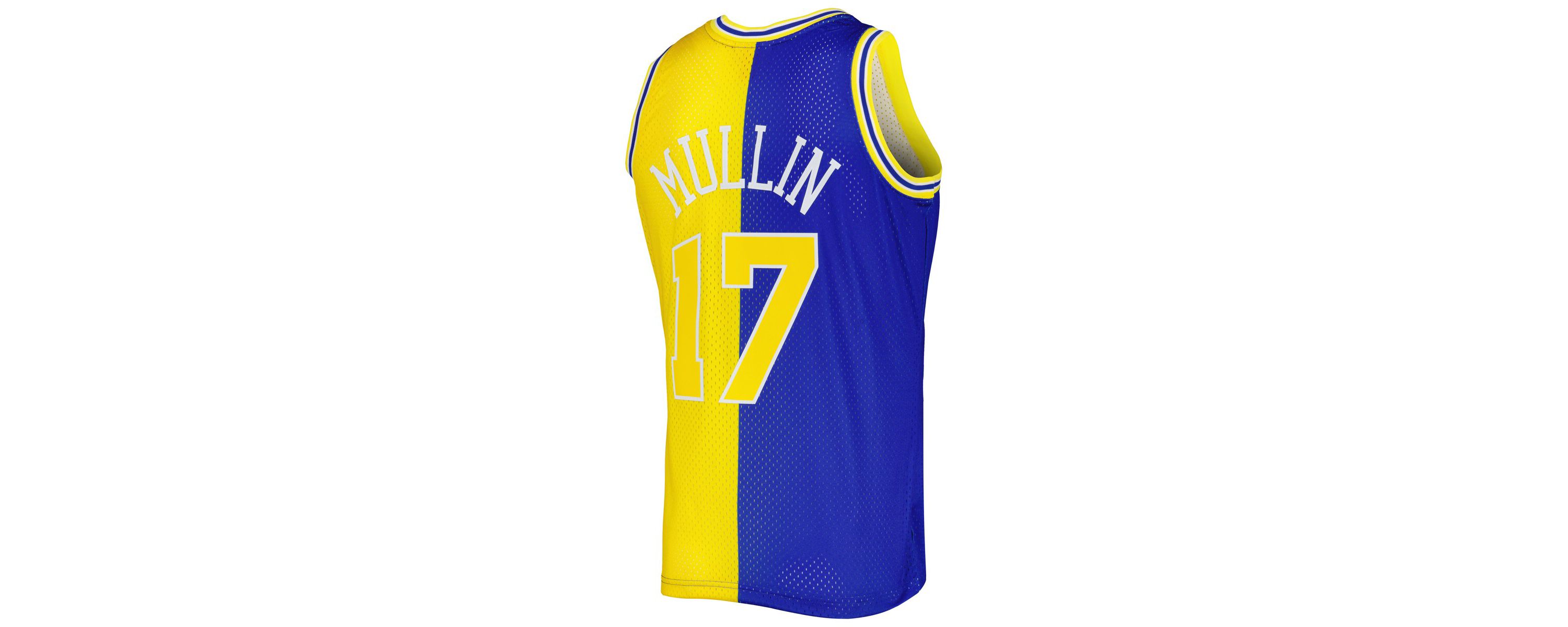NBA Chris Mullin Golden State Warriors Hardwood Classics 1993/94 Split Swingman Jersey