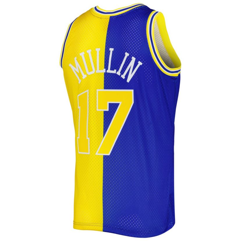 NBA Chris Mullin Golden State Warriors Hardwood Classics 1993/94 Split Swingman Jersey