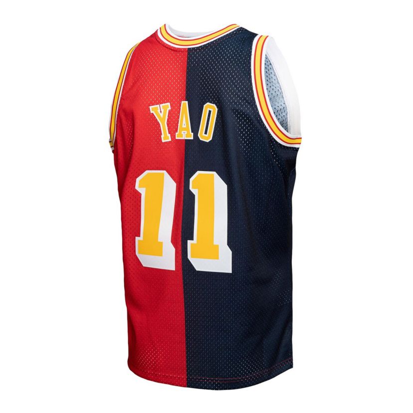 NBA Yao Ming Houston Rockets Hardwood Classics 2004/05 Split Swingman Jersey