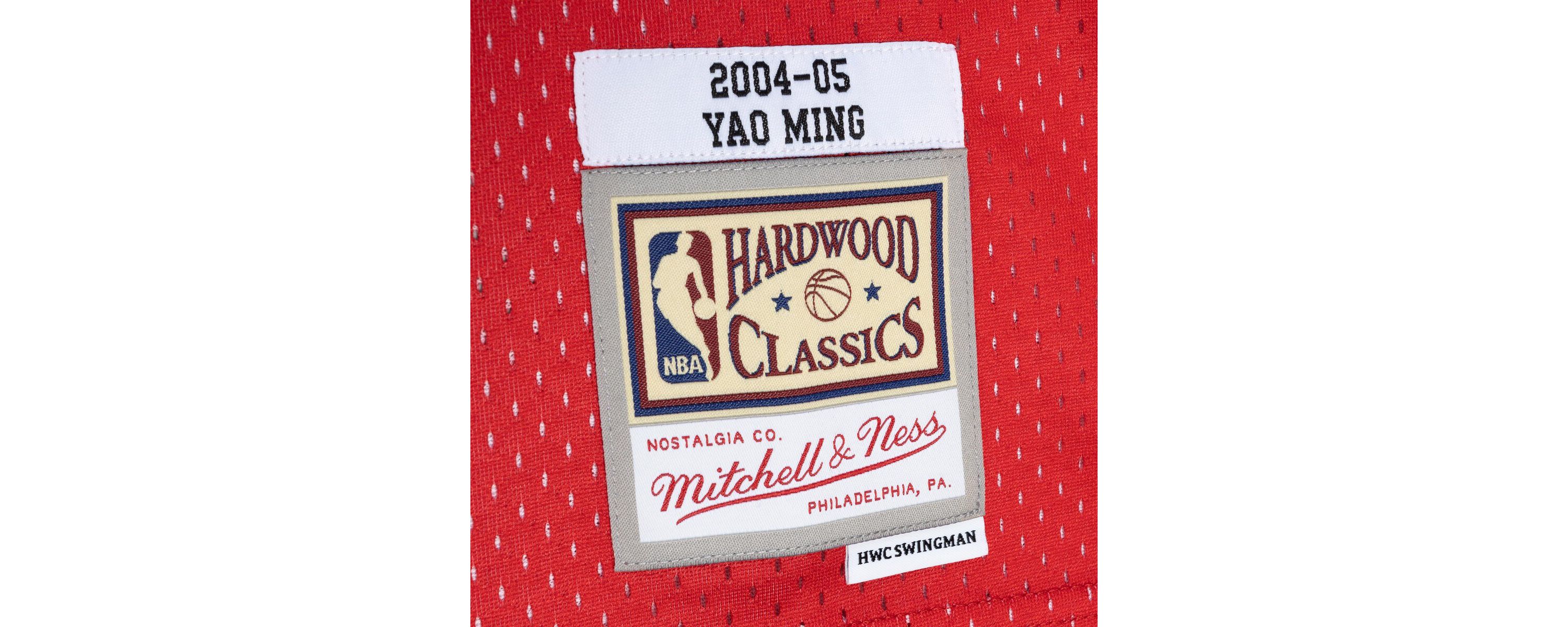 NBA Yao Ming Houston Rockets Hardwood Classics 2004/05 Split Swingman Jersey
