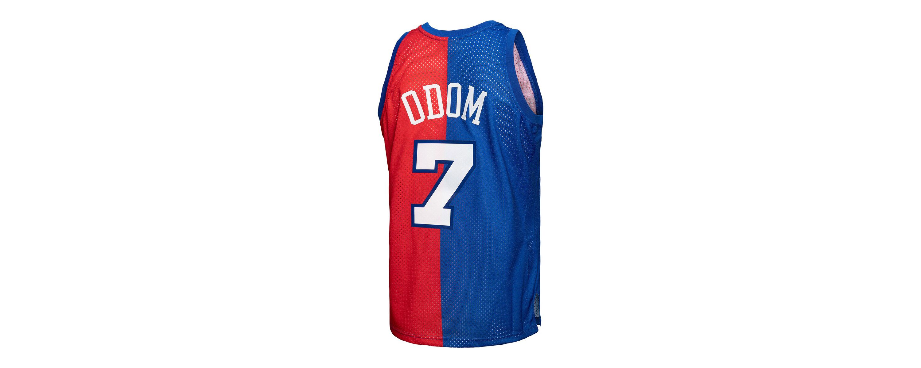 Los Angeles Clippers NBA Lamar Odom LA Clippers Hardwood Classics 2000/01 Split Swingman Jersey