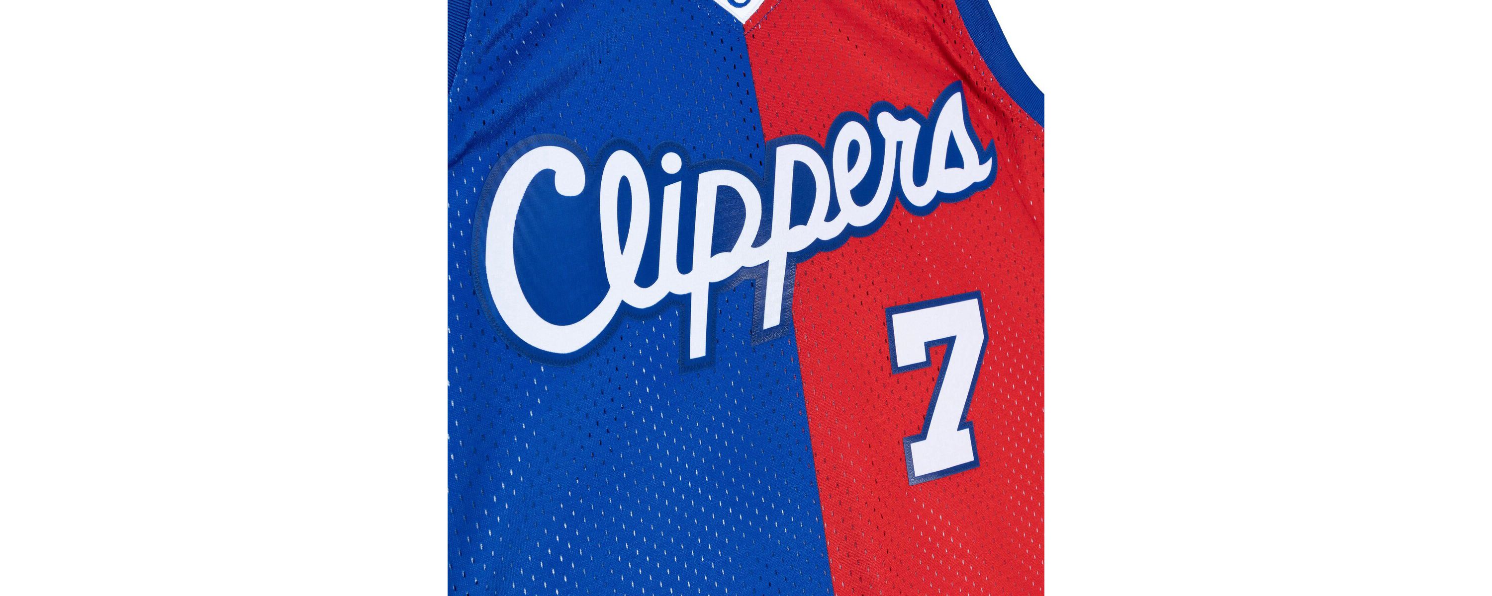 Los Angeles Clippers NBA Lamar Odom LA Clippers Hardwood Classics 2000/01 Split Swingman Jersey