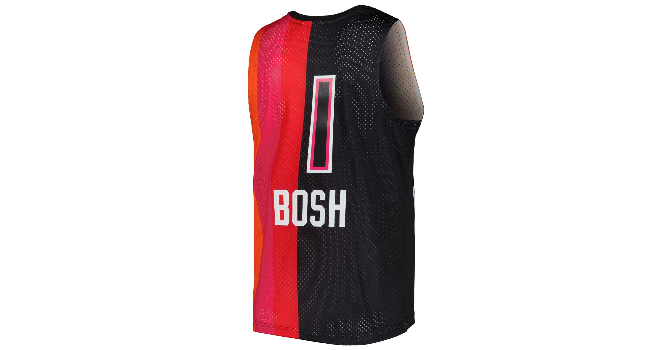 NBA Chris Bosh Miami Heat Hardwood Classics 2011/12 Split Swingman Jersey