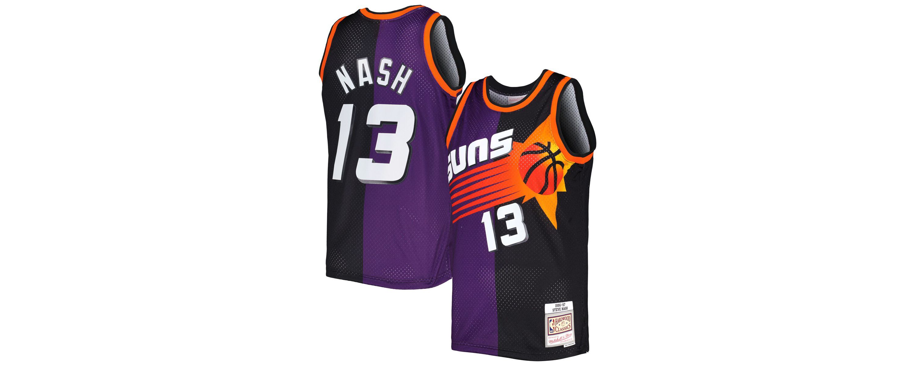 NBA Steve Nash Phoenix Suns Hardwood Classics 1996/97 Split Swingman Jersey