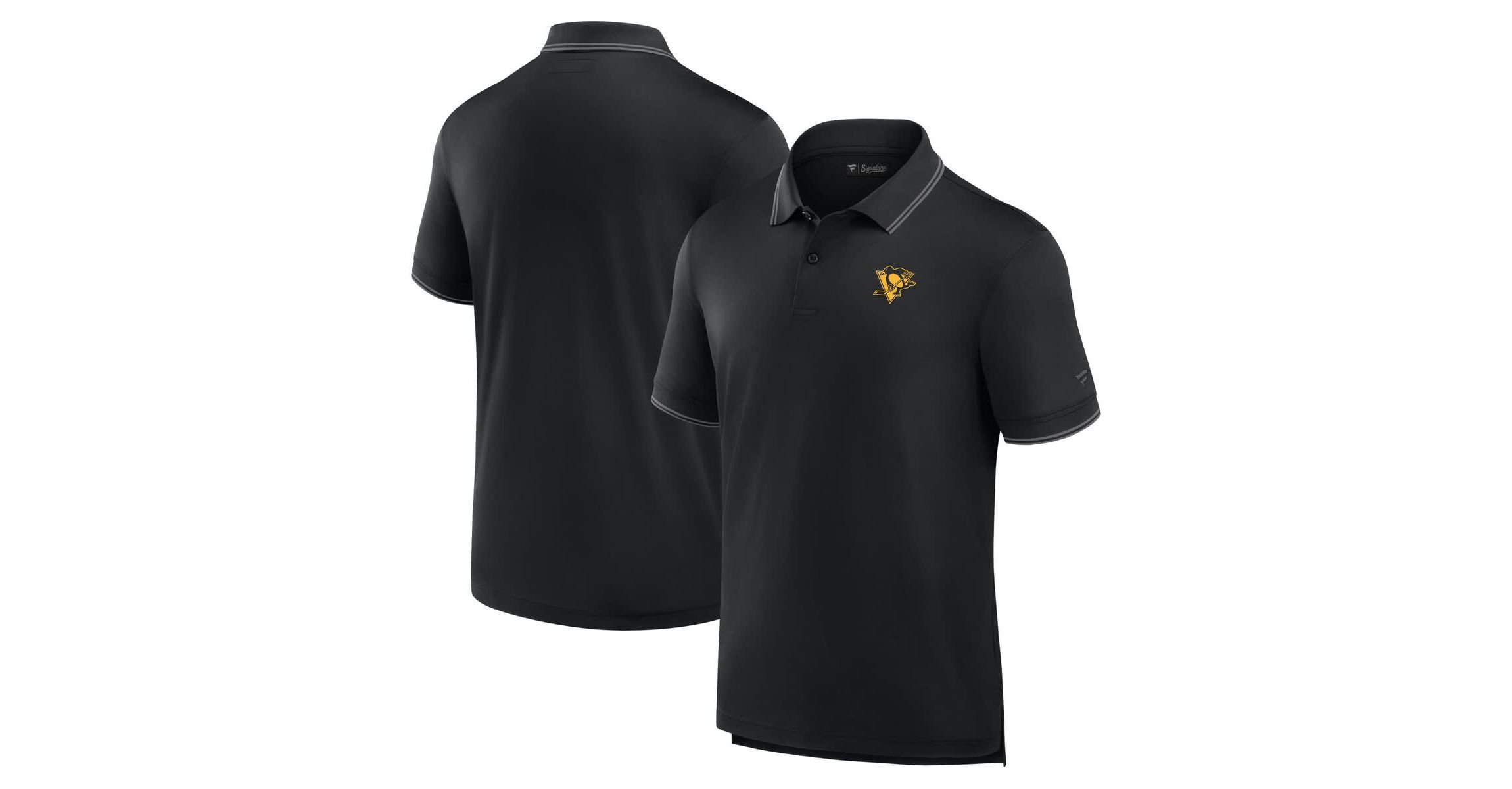 NHL Fanatics Pittsburgh Penguins Front Office Pique Polo
